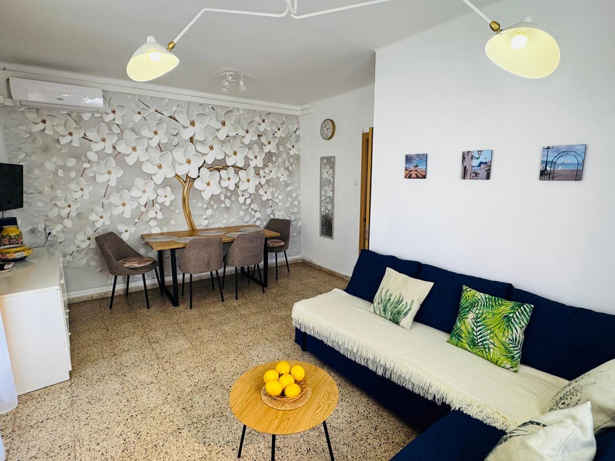 Lovely Family Apartment 2 Min. From The Beach Playa de Gandia 외부 사진